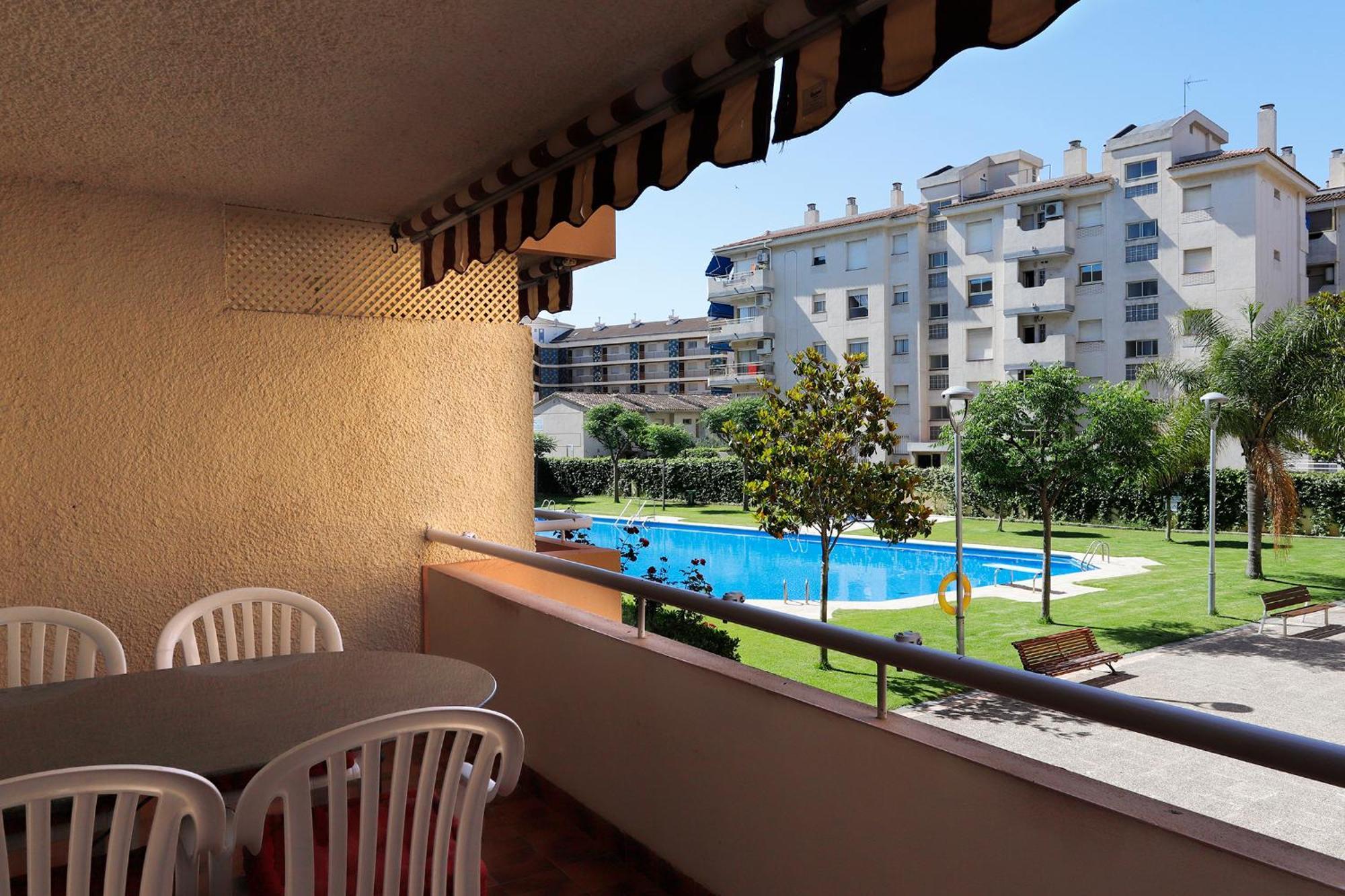 At070 Piscina, 4 Habitaciones, A 180m De La Playa Апартаменты Торредембарра